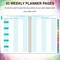 Teacher Planner 2025-2026 - Teacher Lesson Planner - Multicolor